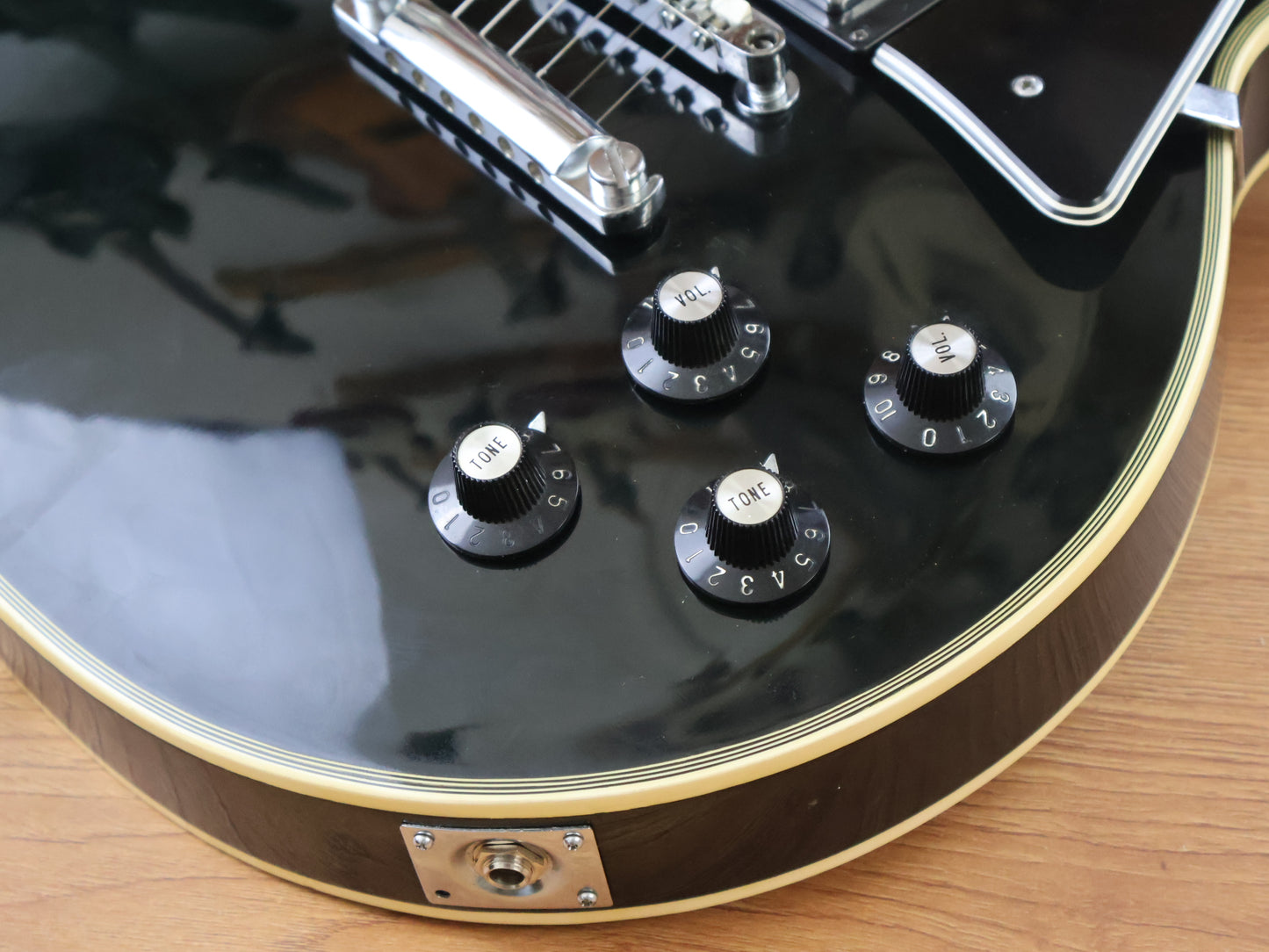 1973 Greco Japan EG-420B Les Paul Custom (Ebony)