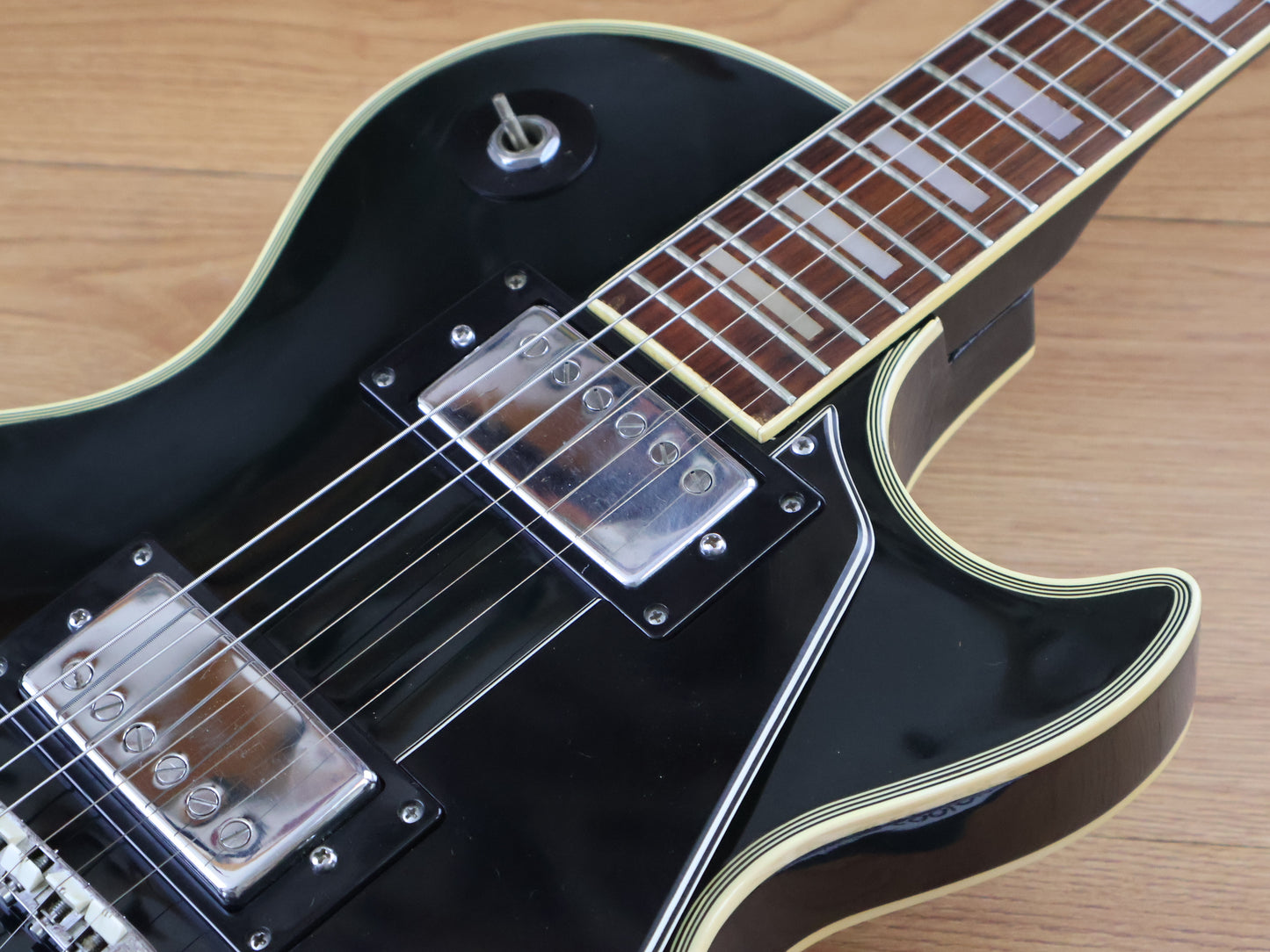 1973 Greco Japan EG-420B Les Paul Custom (Ebony)