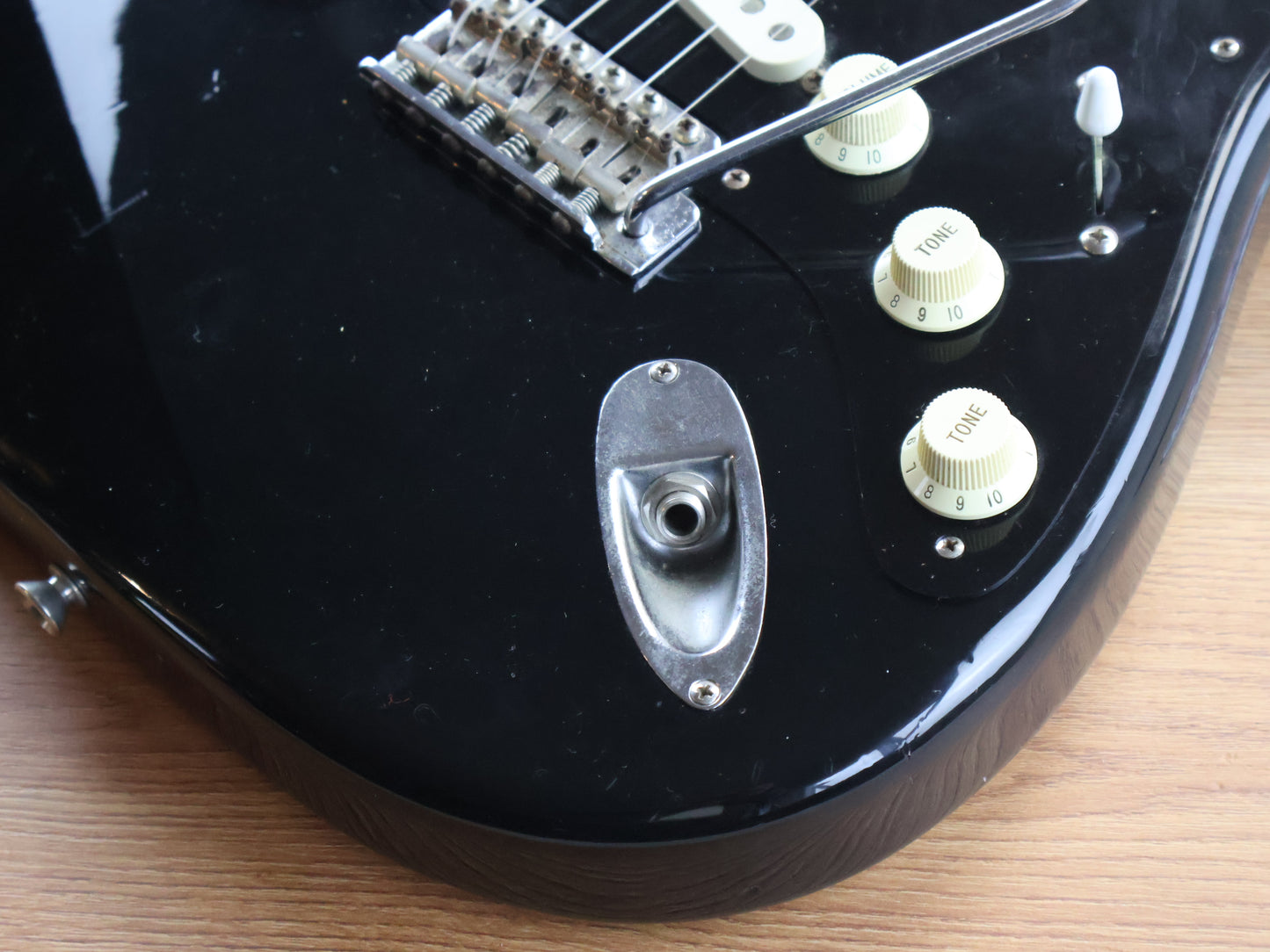 2006 Fender Japan ST57-66US '57 Reissue Stratocaster w/US Pickups (Black)