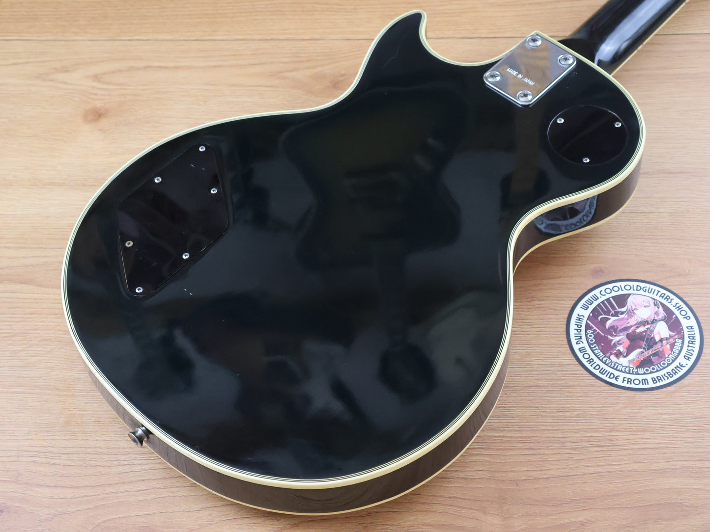 1973 Greco Japan EG-420B Les Paul Custom (Ebony)