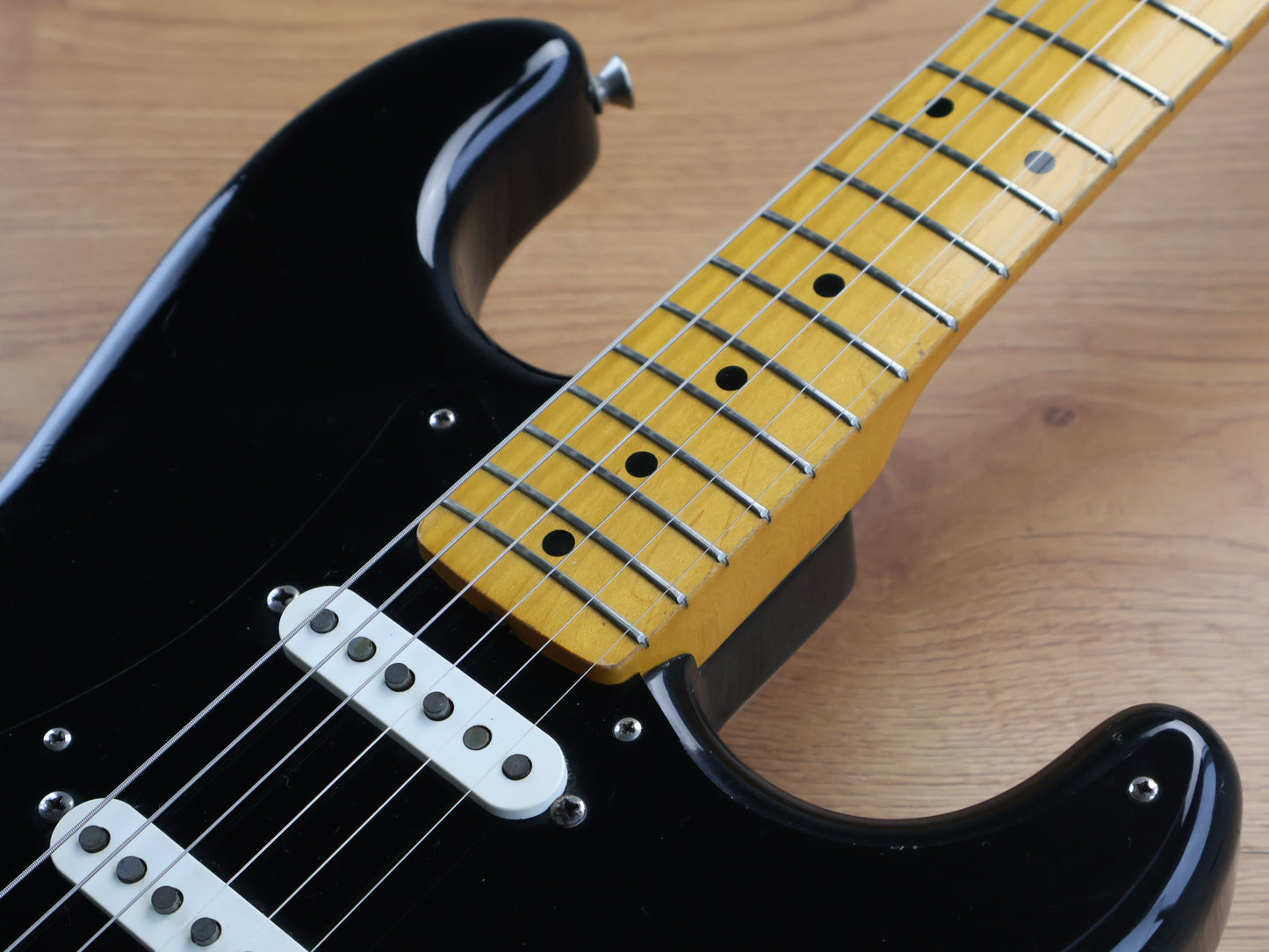 2006 Fender Japan ST57-66US '57 Reissue Stratocaster w/US Pickups (Black)