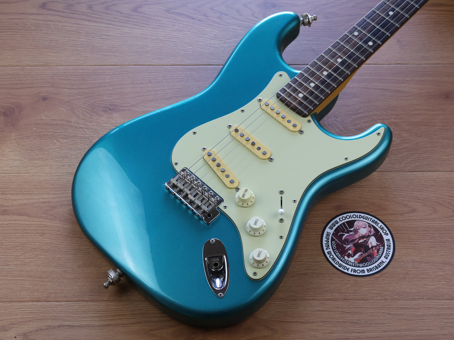 2009 Cool Z Japan ZST-1R Stratocaster (Lake Placid Blue)