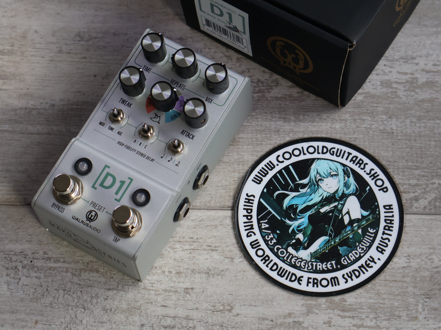 Walrus Audio MAKO Series D1 High Fidelity Delay