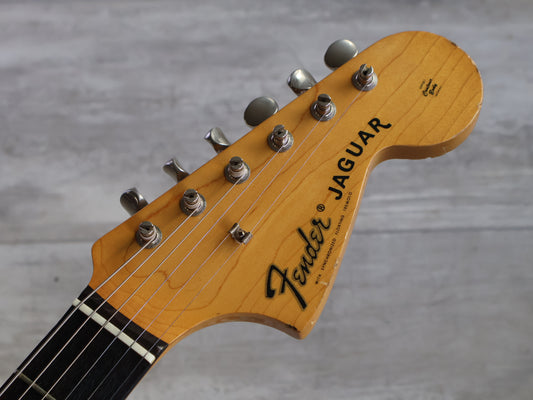 1986 Fender Japan "E Series" JG66-75 '66 Reissue Jaguar (Vintage White)