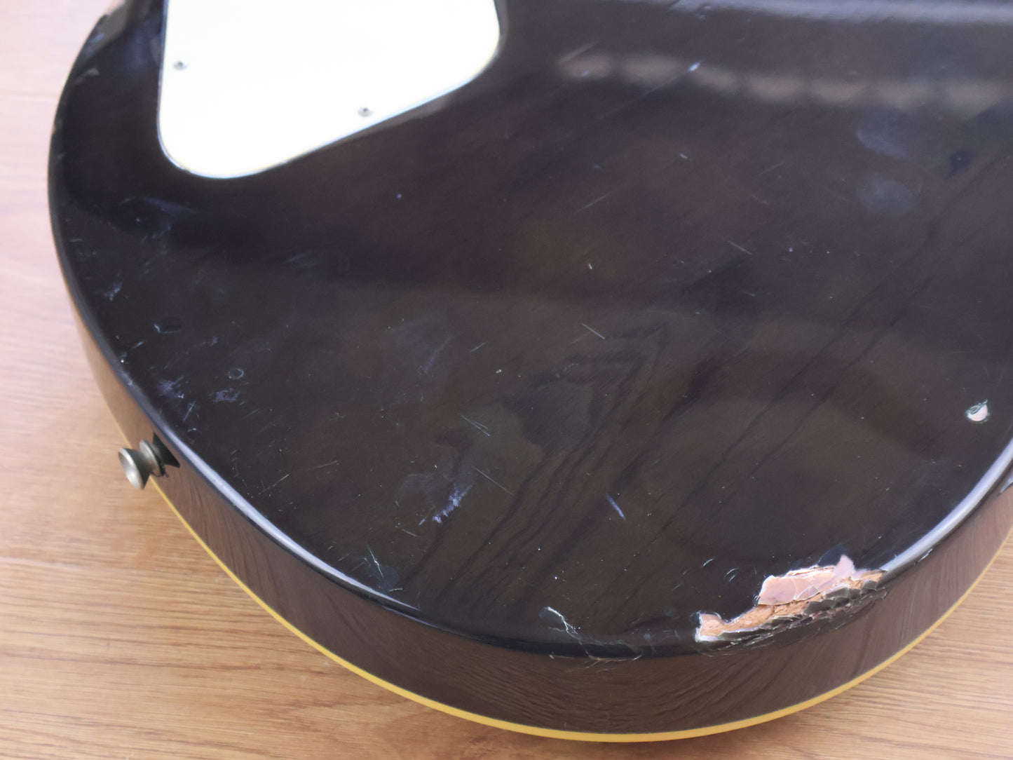 2004 Burny Super Grade Les Paul (Transparent Black Flame)