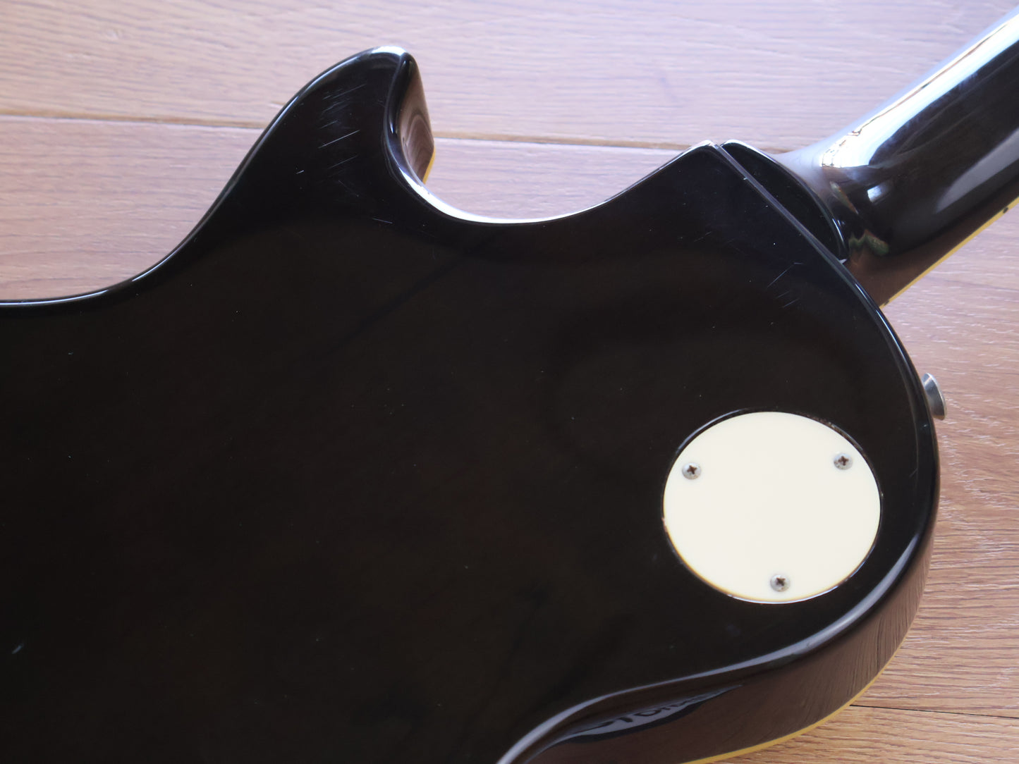 2004 Burny Super Grade Les Paul (Transparent Black Flame)
