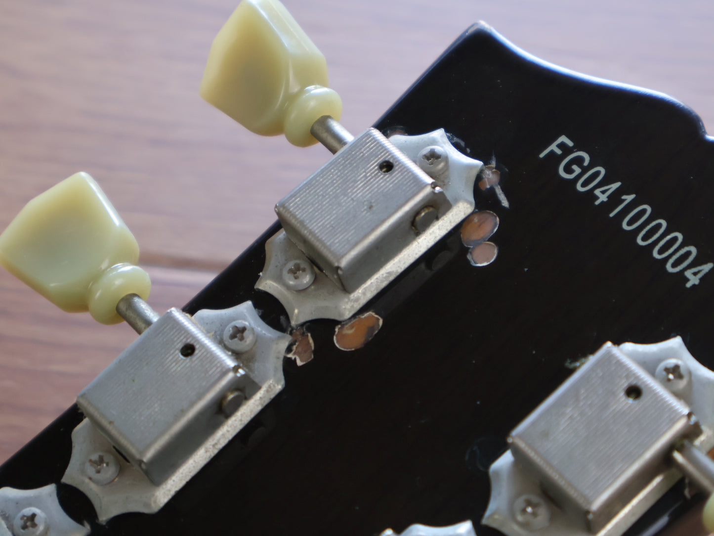 2004 Burny Super Grade Les Paul (Transparent Black Flame)