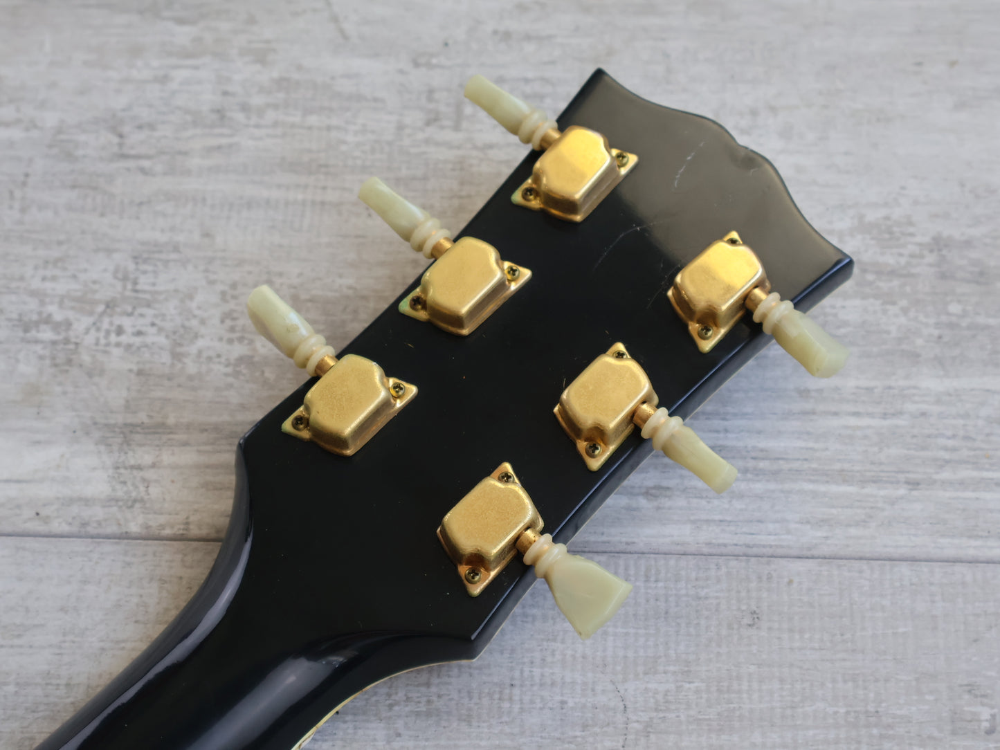 1974 Ganson Japan KLG-360B Les Paul Custom (Ebony)