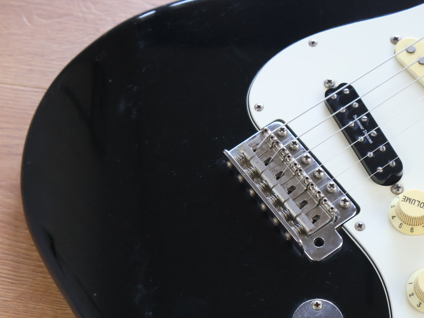 2002 Fender Japan ST-STD Stratocaster Standard (Black)