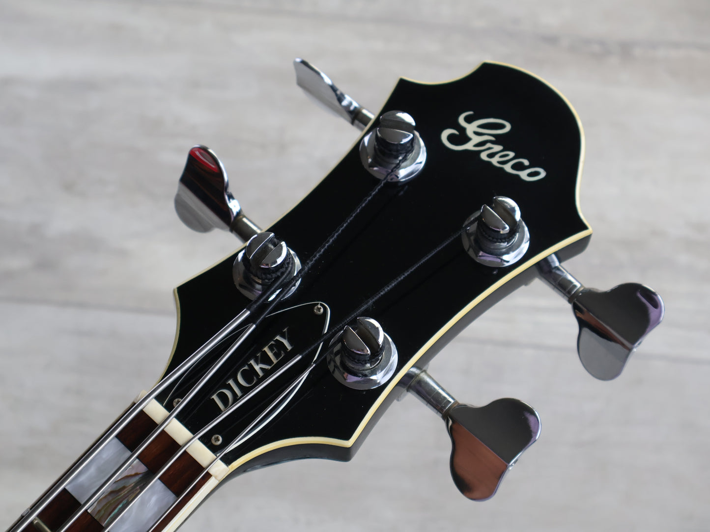 1997 Greco Japan DB-1200 "Dickey" Bass (Black)