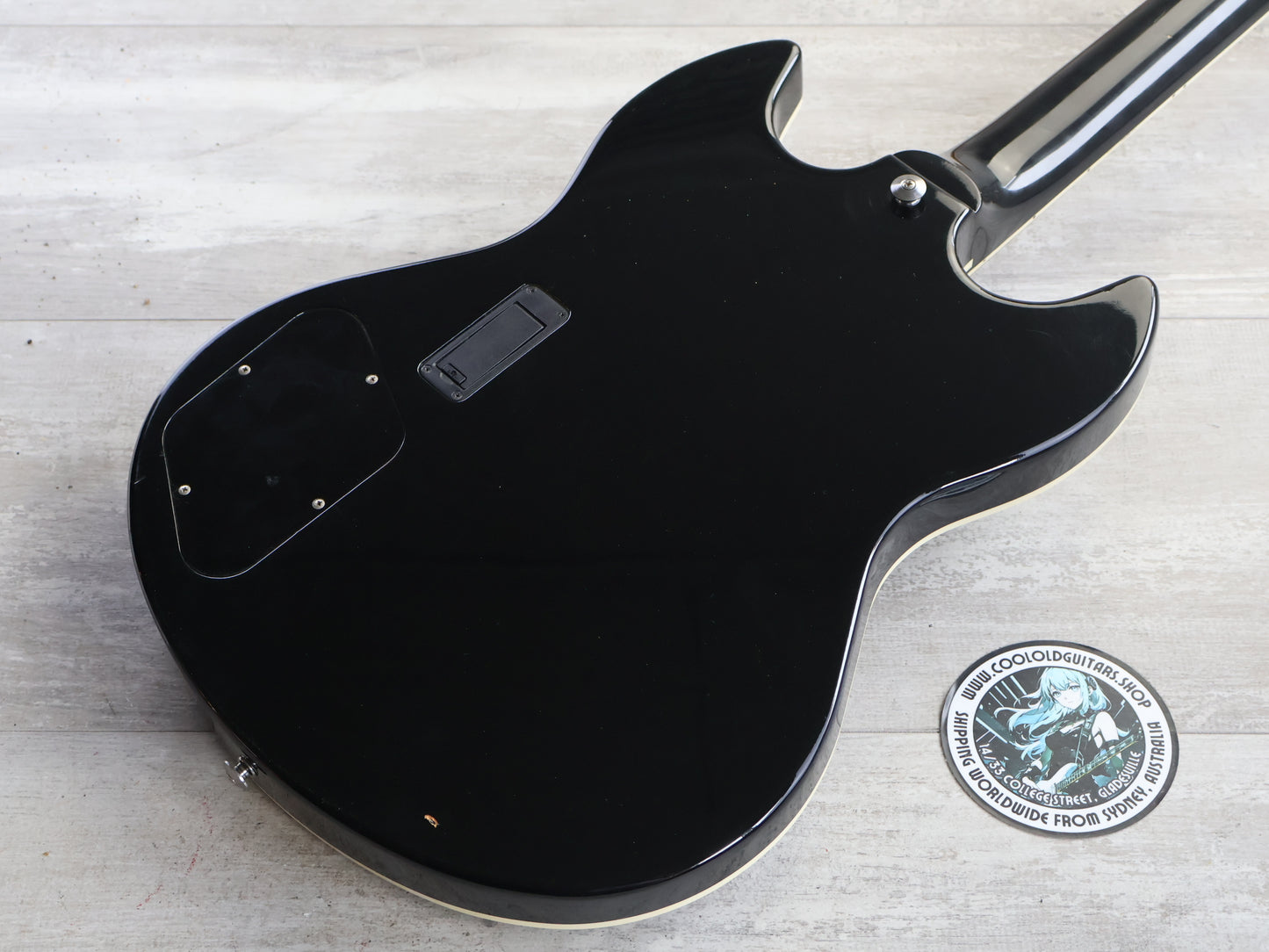 1997 Greco Japan DB-1200 "Dickey" Bass (Black)