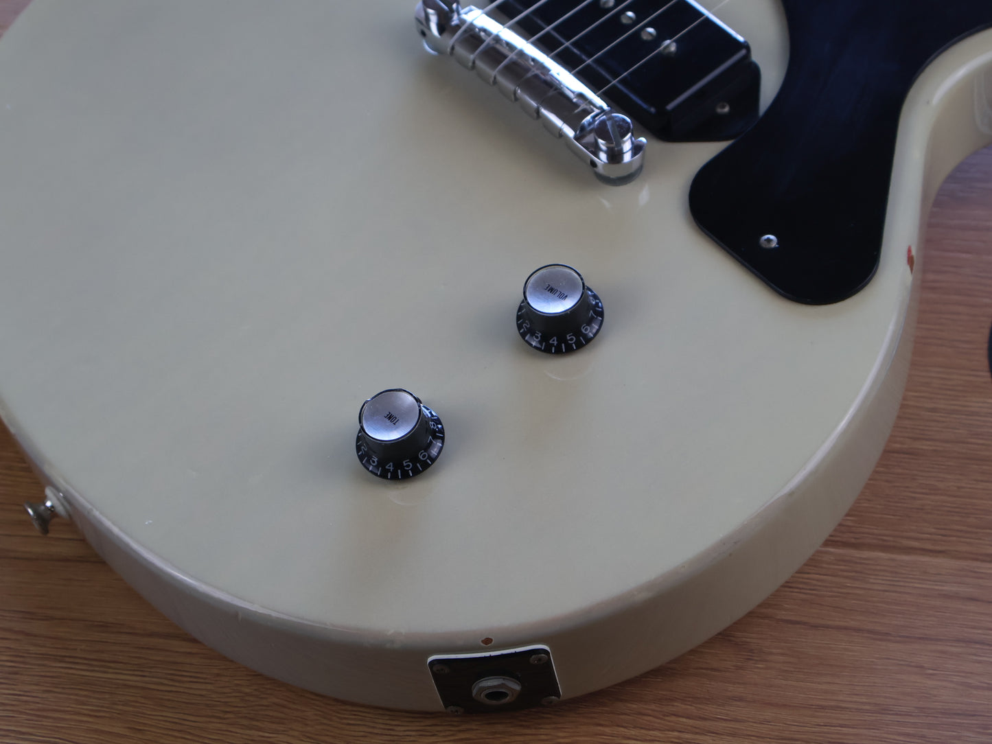 2010 Tokai Japan LSJ80 Les Paul Junior (See Thru White)