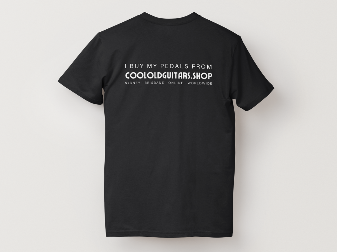 "Ask Me About My Pedalboard" Men's T-Shirt (Black)