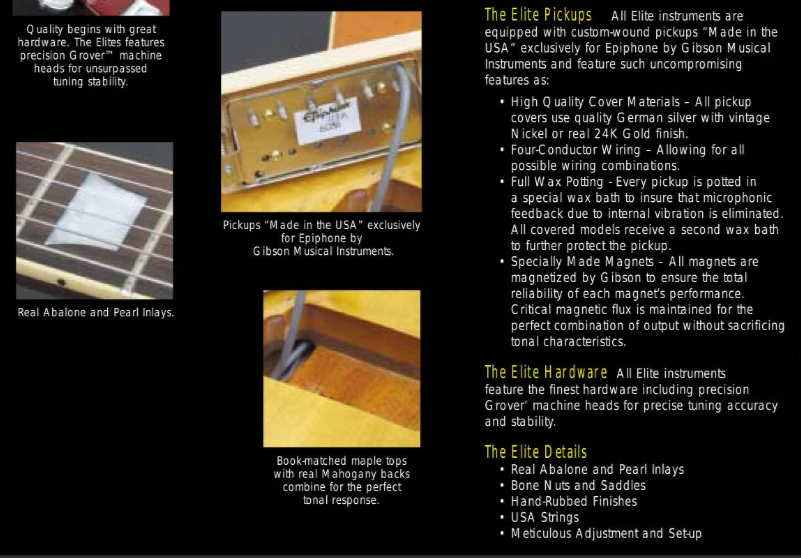 2003 Epiphone Japan Elite Les Paul Standard Plus (Faded Cherry Sunburst)