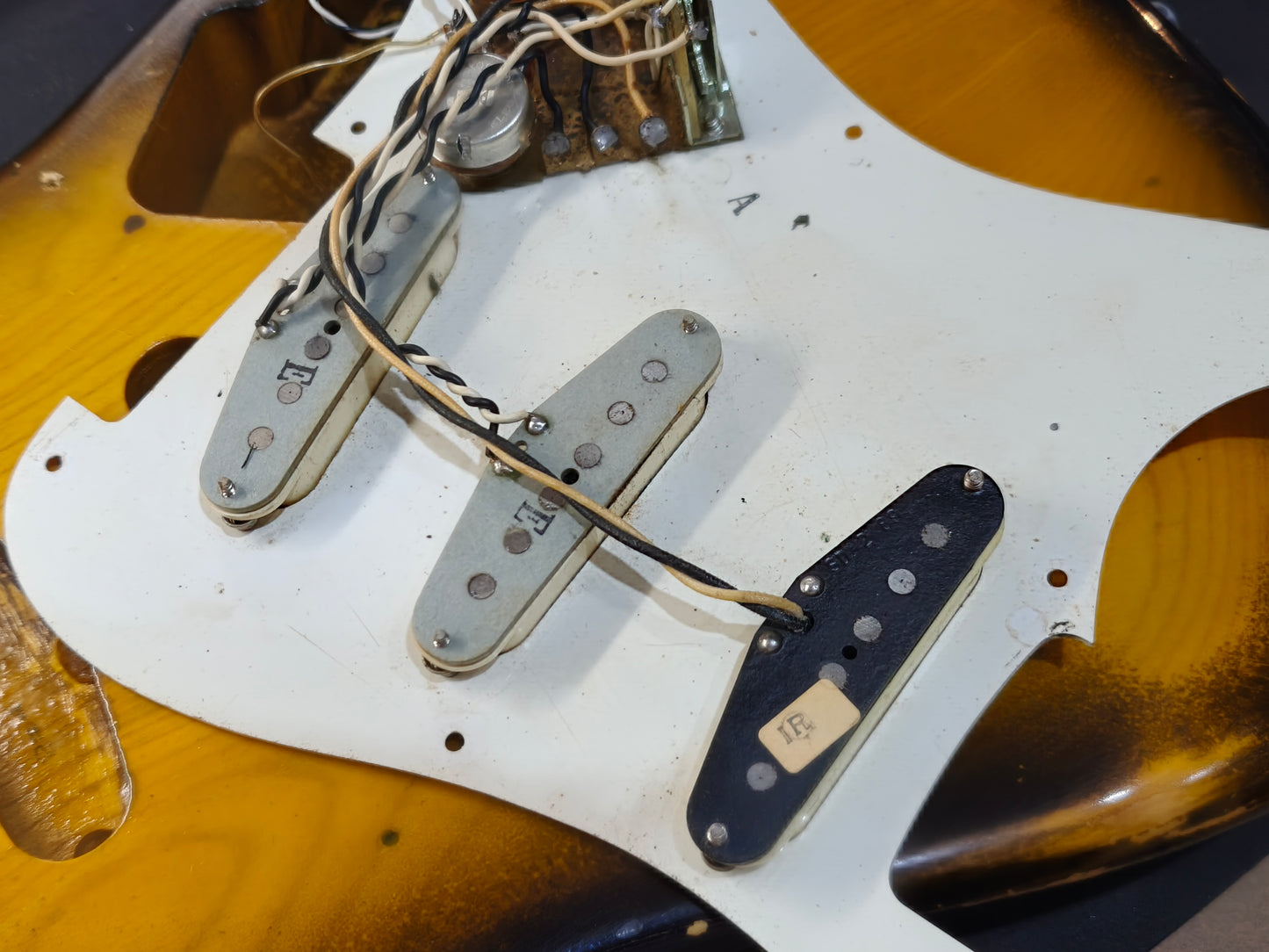 1980 Tokai ST-60 "Refined Pieces"'58 Reissue Stratocaster (Relic'd Two-Tone Sunburst)