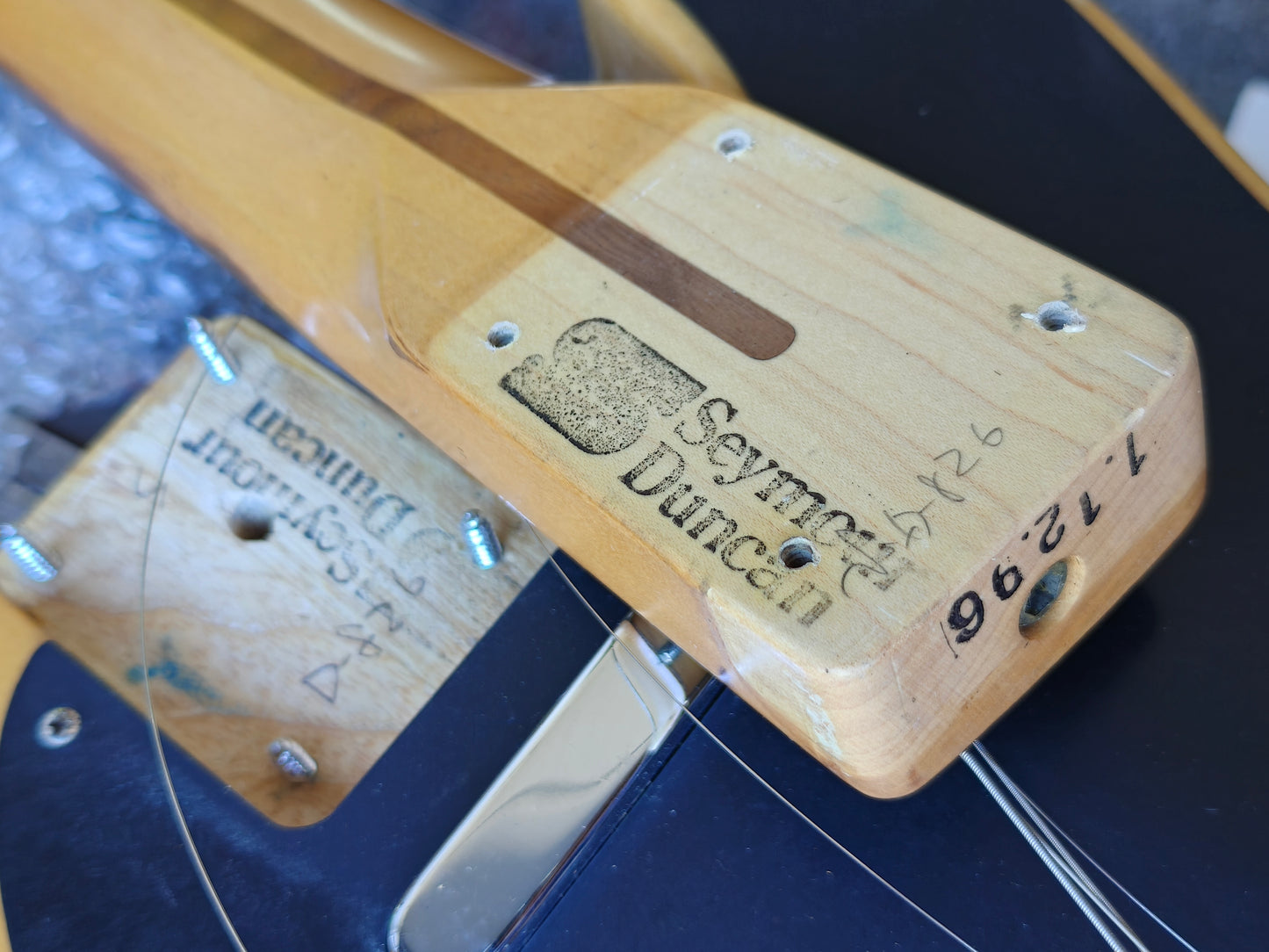 1996 Seymour Duncan DT-100M '54 Traditional Series "Seymourized" Telecaster (Natural)