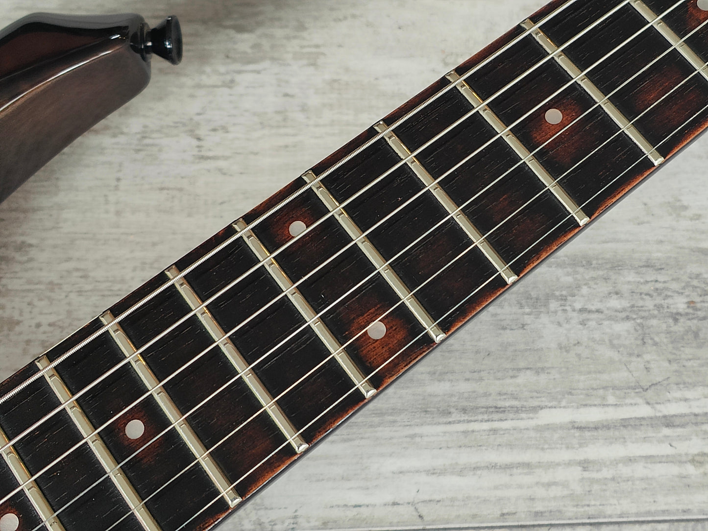 2000's Edwards (by ESP) E-P-98a Pierrot Artist Model F Series (Brown)