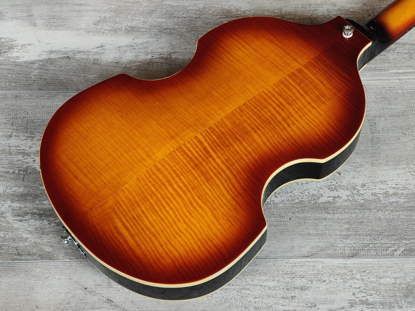 2007 Epiphone Viola Violin Beatle Bass (Brown Sunburst)