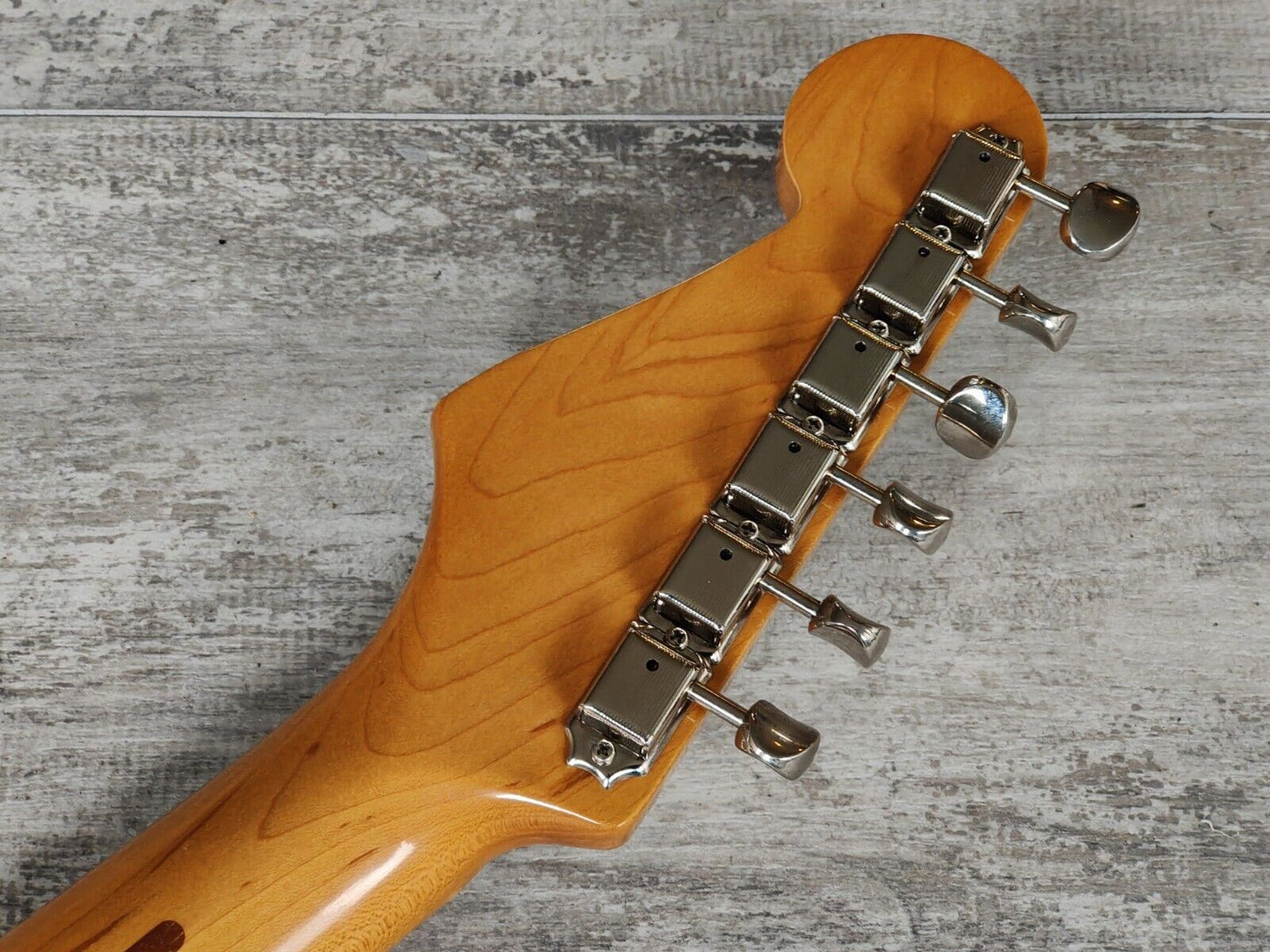 1987 Fender Japan ST54 '54 Reissue Stratocaster w/Soft V Neck (Brown Sunburst)