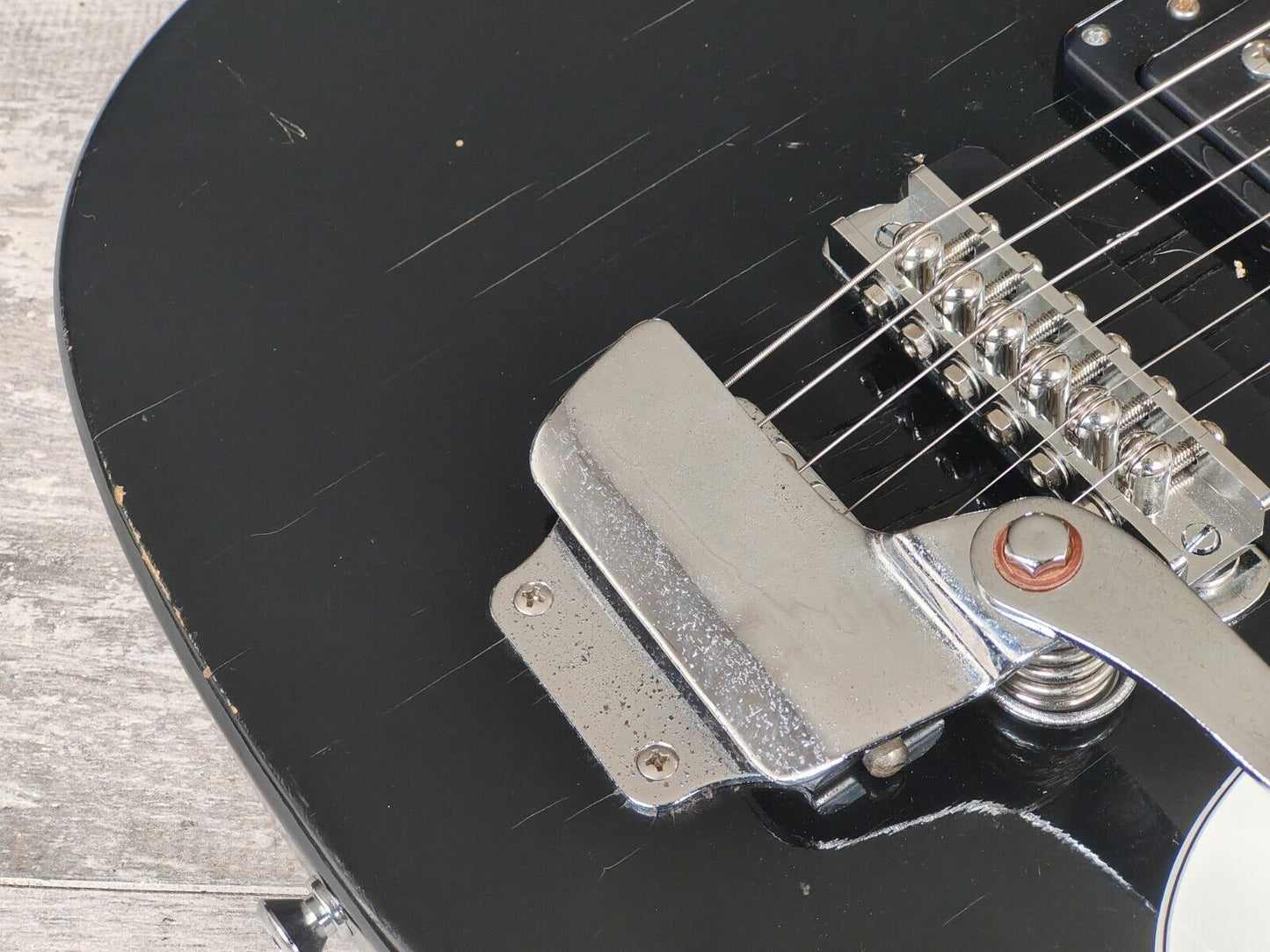 1960's Thomas (by Kiso Suzuki) Mosrite Style Offset (Black)