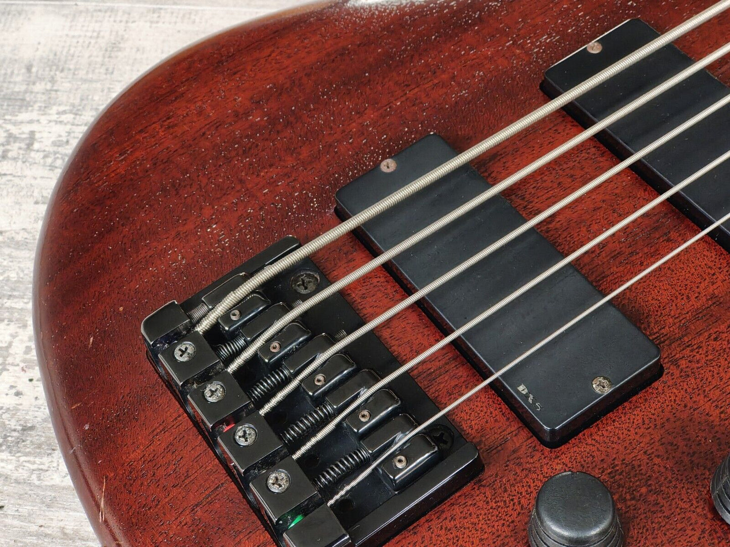 2001 Ibanez Japan SR755 SDGR Sound Gear 5-String Bass (Walnut)