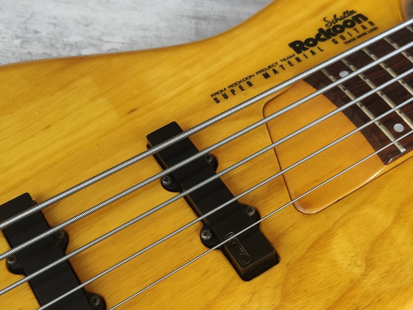 1989 Rockoon Japan (by Kawai) RB-855S 5-String Bass (Natural)