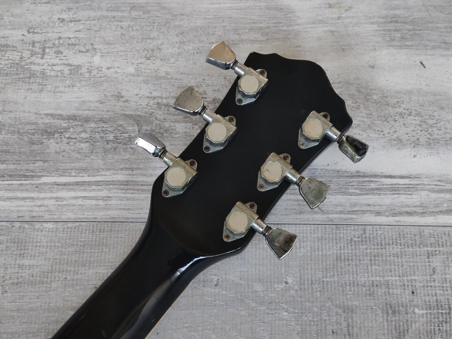 1977 Greco Japan MR-800 "Mick Ralphs" Double Cutaway (Black)