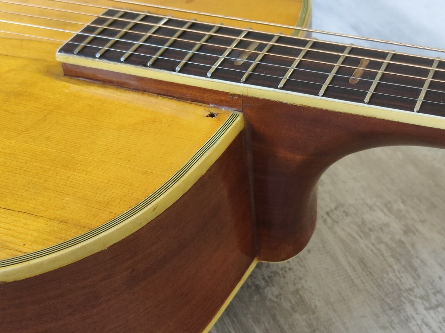 1960's Kawai Japan Archtop Acoustic Guitar