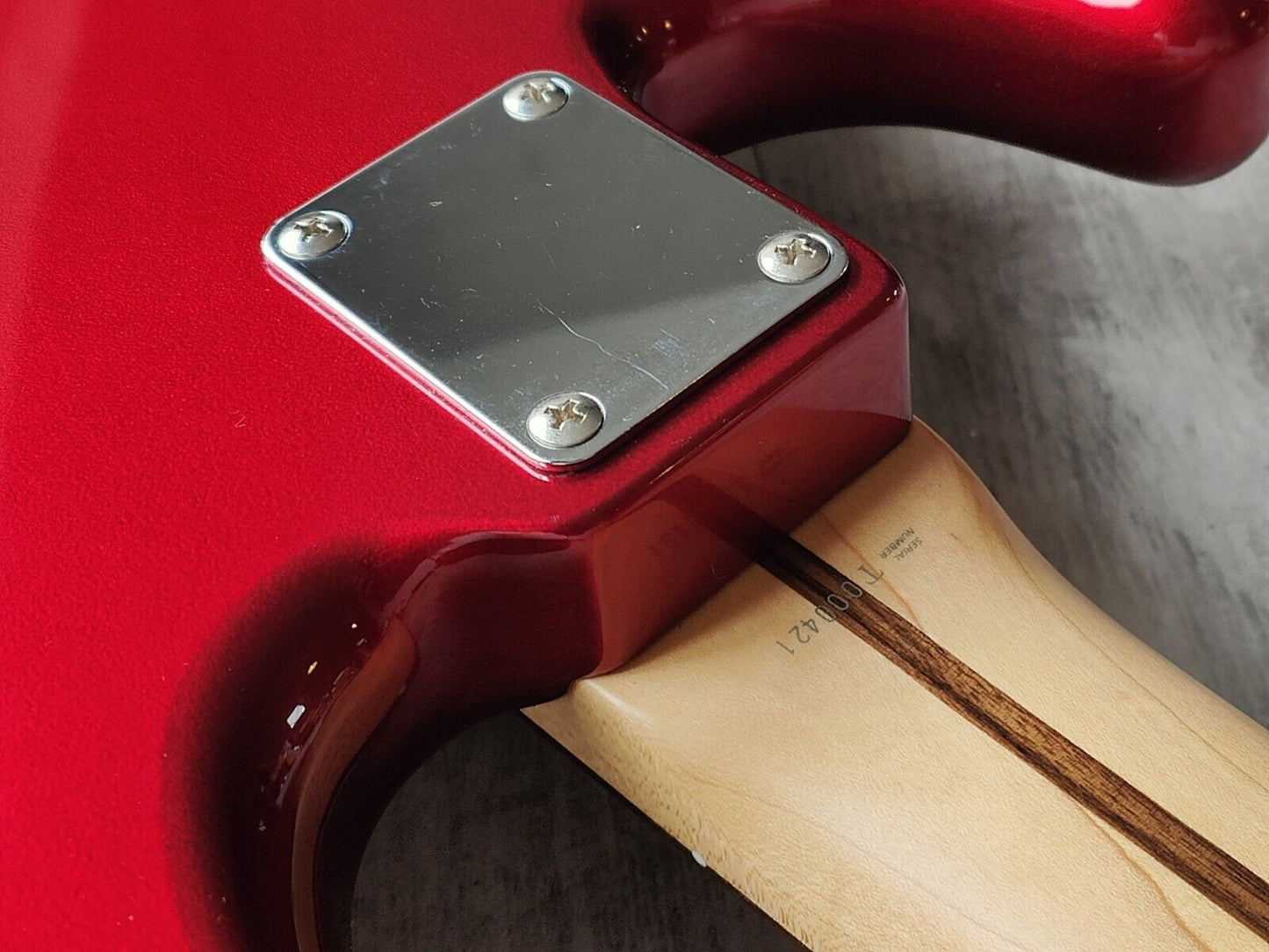 2007 Fender Japan PB-STD Standard Precision Bass (Candy Apple Red)