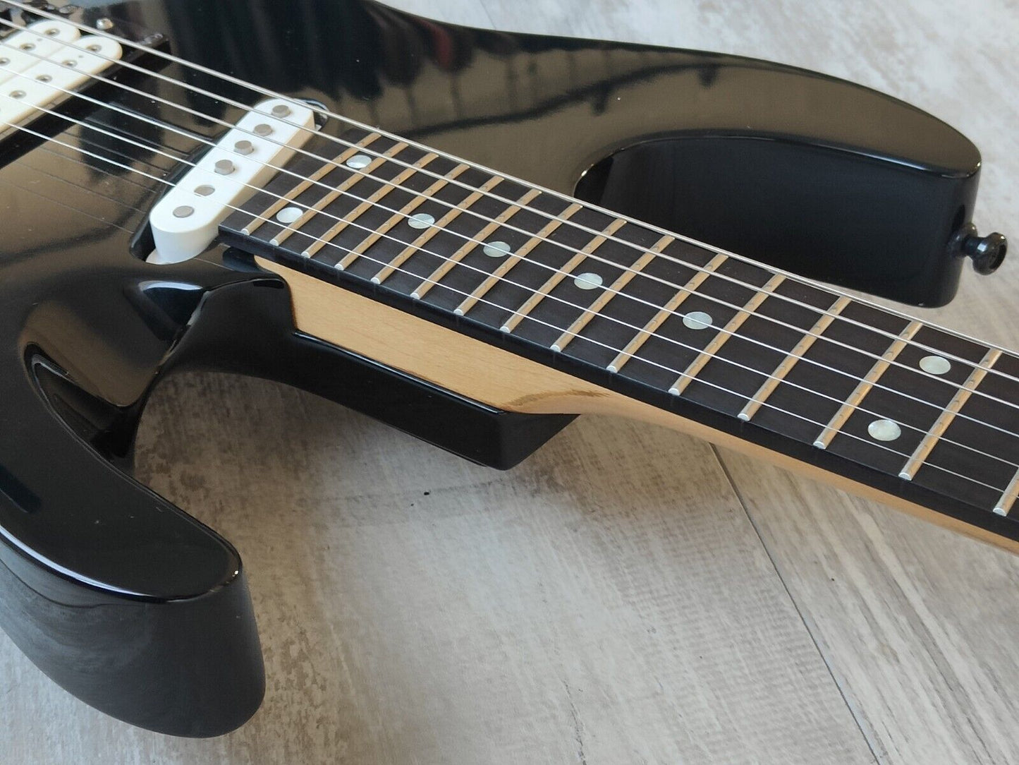 1994 Kramer Japan Proaxe Custom HS Superstrat (Black)