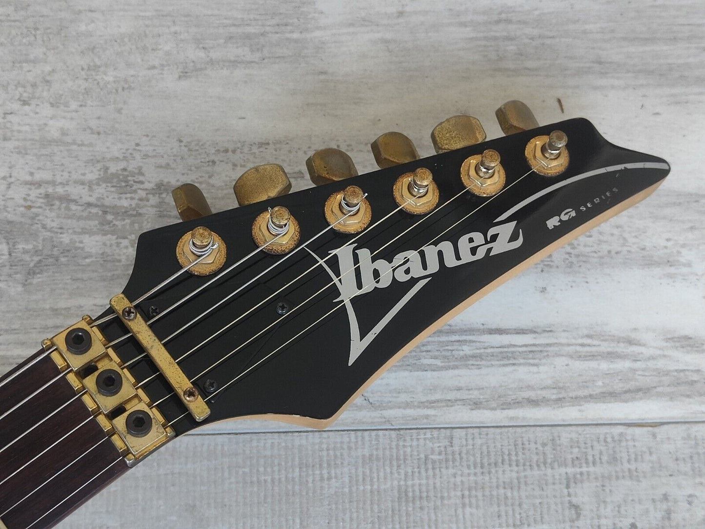 1995 Ibanez Japan RG370GH HSH Superstrat (Refinished Metallic Pink/Purple)