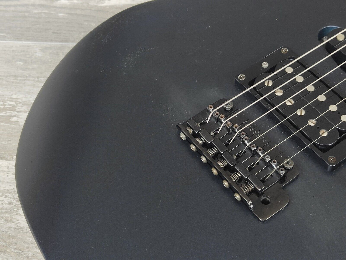 2001 Fernandes Revolver Superstrat w/Sustainer (Matte Blue)