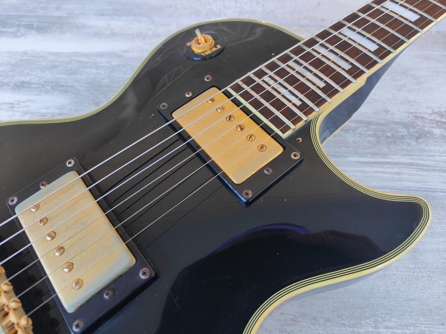 2001 Epiphone Les Paul Custom (Black)