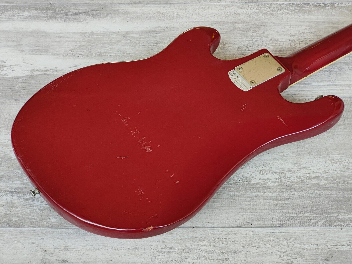 1960's Teisco Japan WG-2L w/Tokai P90's (Red)