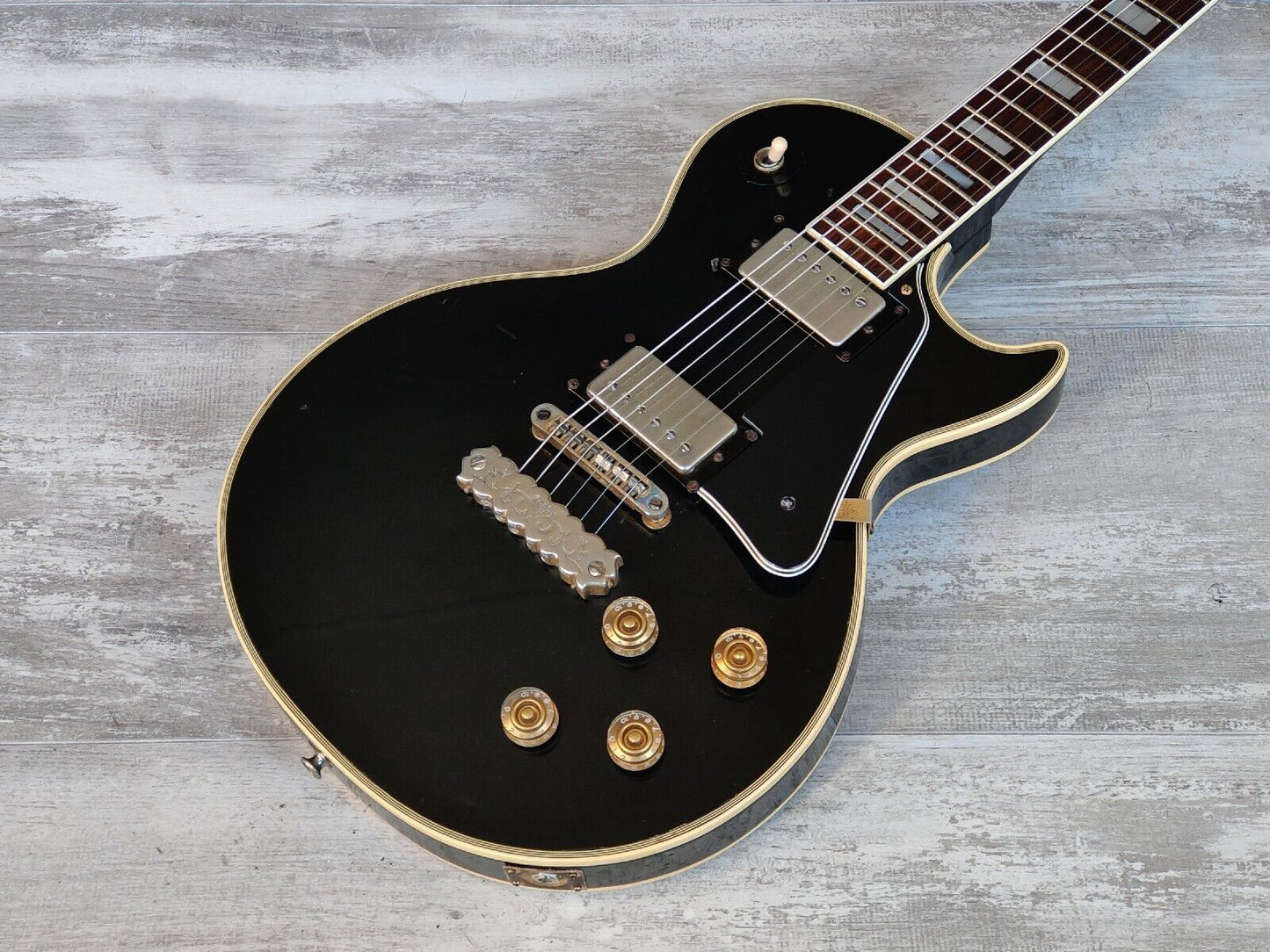 1977 Ibanez Japan 2350 Les Paul Custom (Black)
