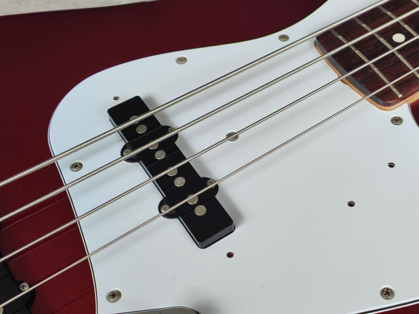 2007 Fender Japan Jazz Bass Standard (Candy Apple Red)