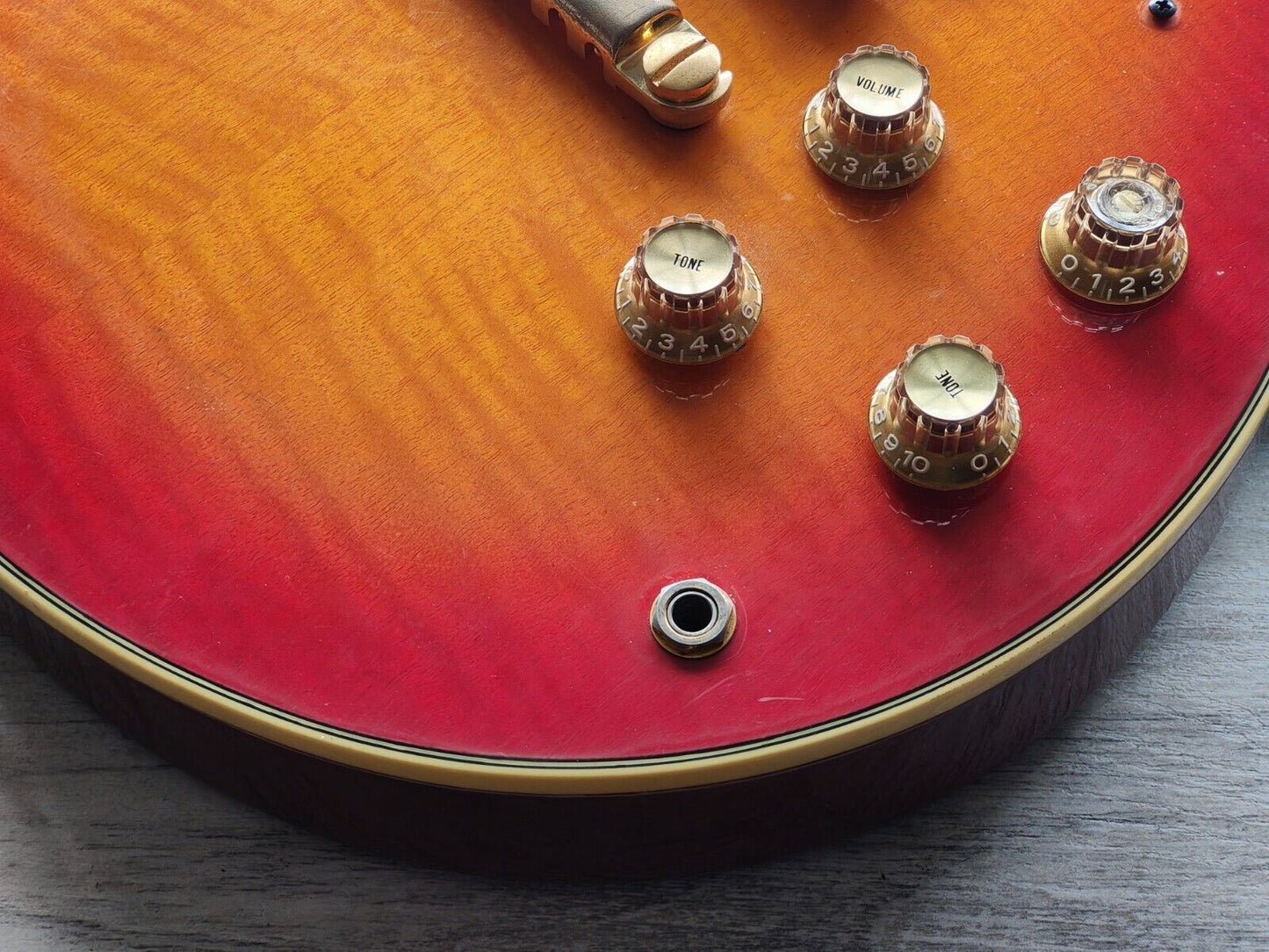 1984 Yamaha Japan SG-1000NW Limited Edition Double Cutaway (Cherry Sunburst)