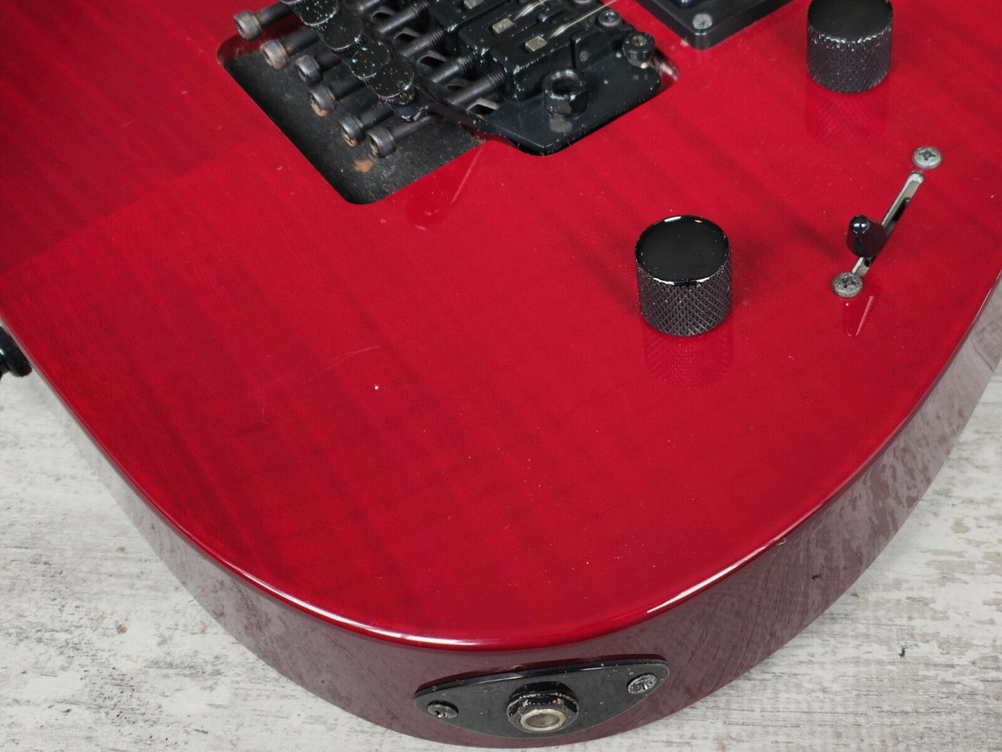 2003 Jackson Stars Japan DK-04 HH Dinky (Flame Red)