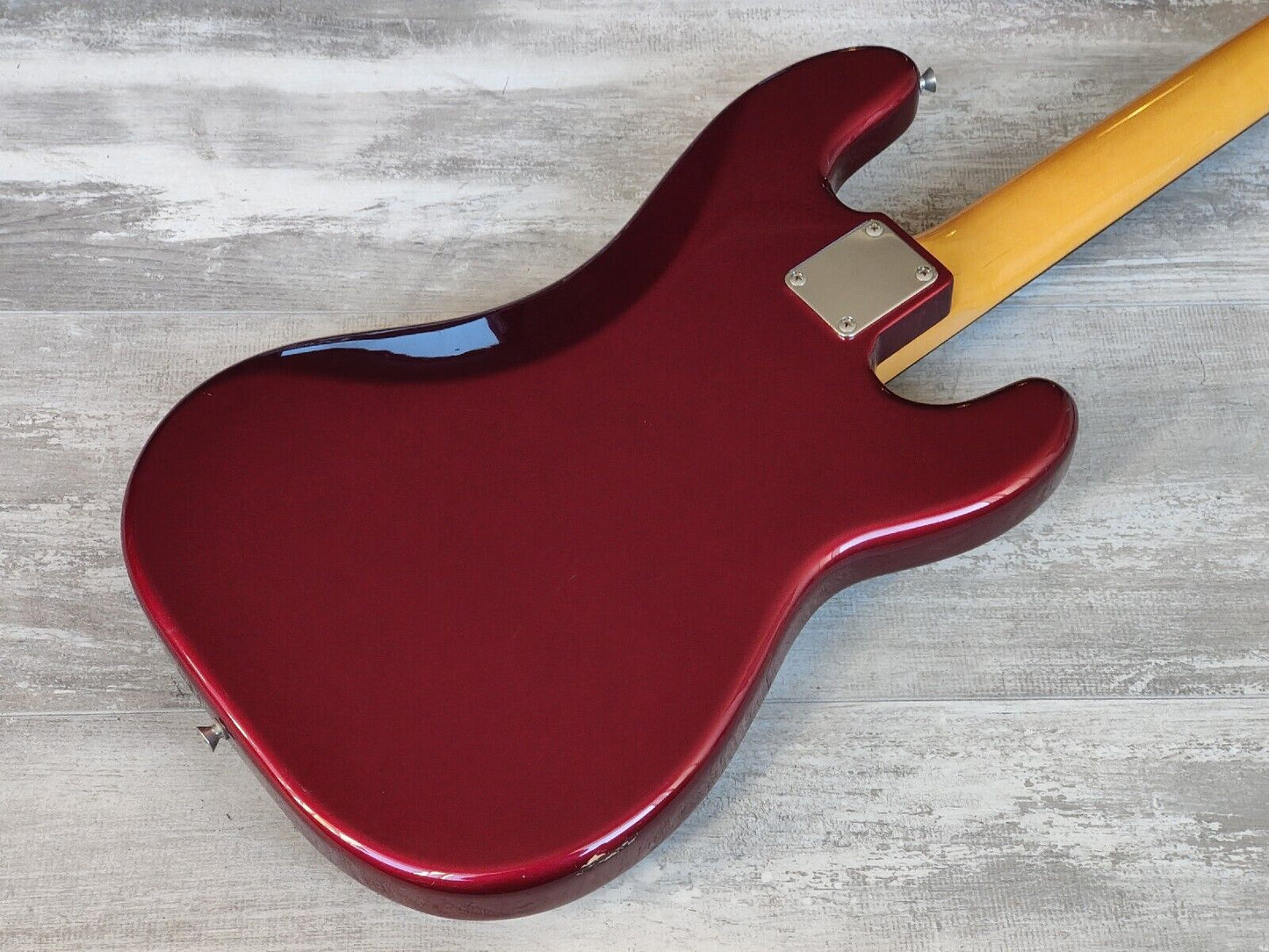 2006 Fender Japan PB62 '62 LH Left Handed Precision Bass (Old Candy Apple Red)