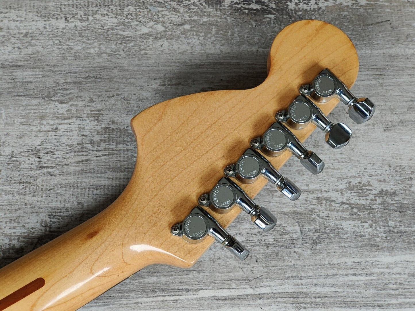 1986 Fender Japan ST72-65 '72 Reissue Blackmore Scalloped Stratocaster (White)