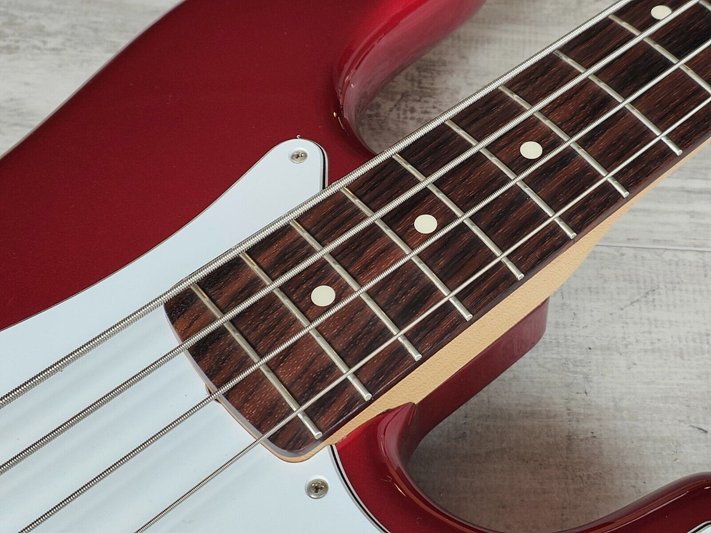 2007 Fender Japan PB-STD Standard Precision Bass (Candy Apple Red)