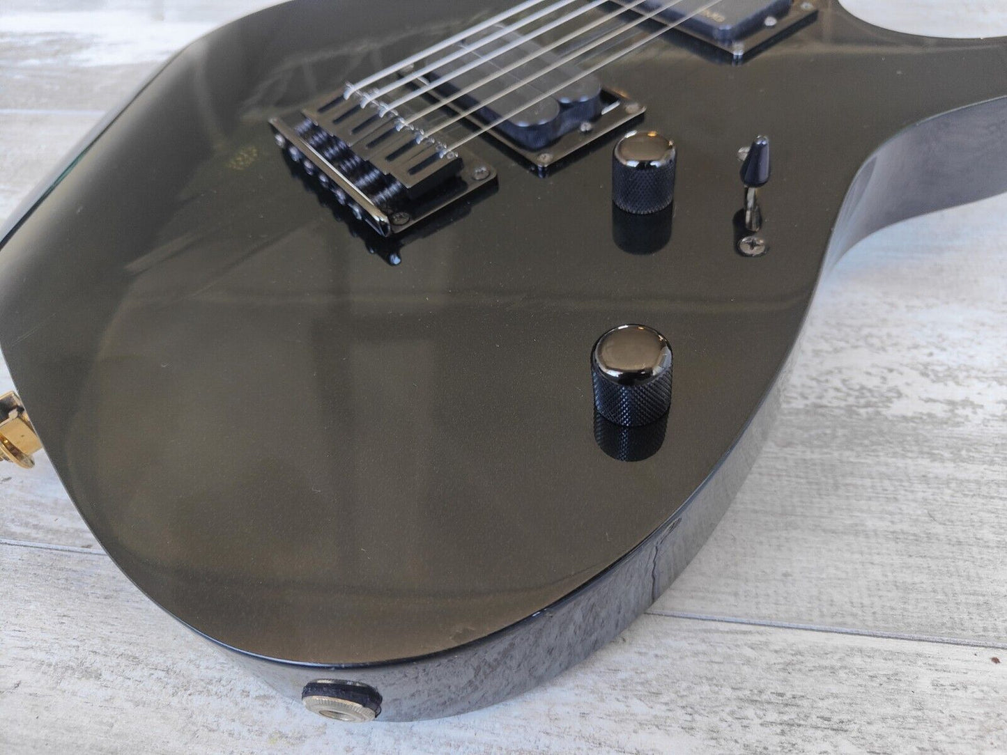 2006 Ibanez RGT6EX FX Neckthrough HH Superstrat (Pearl Black) w/EMG + Dimarzio