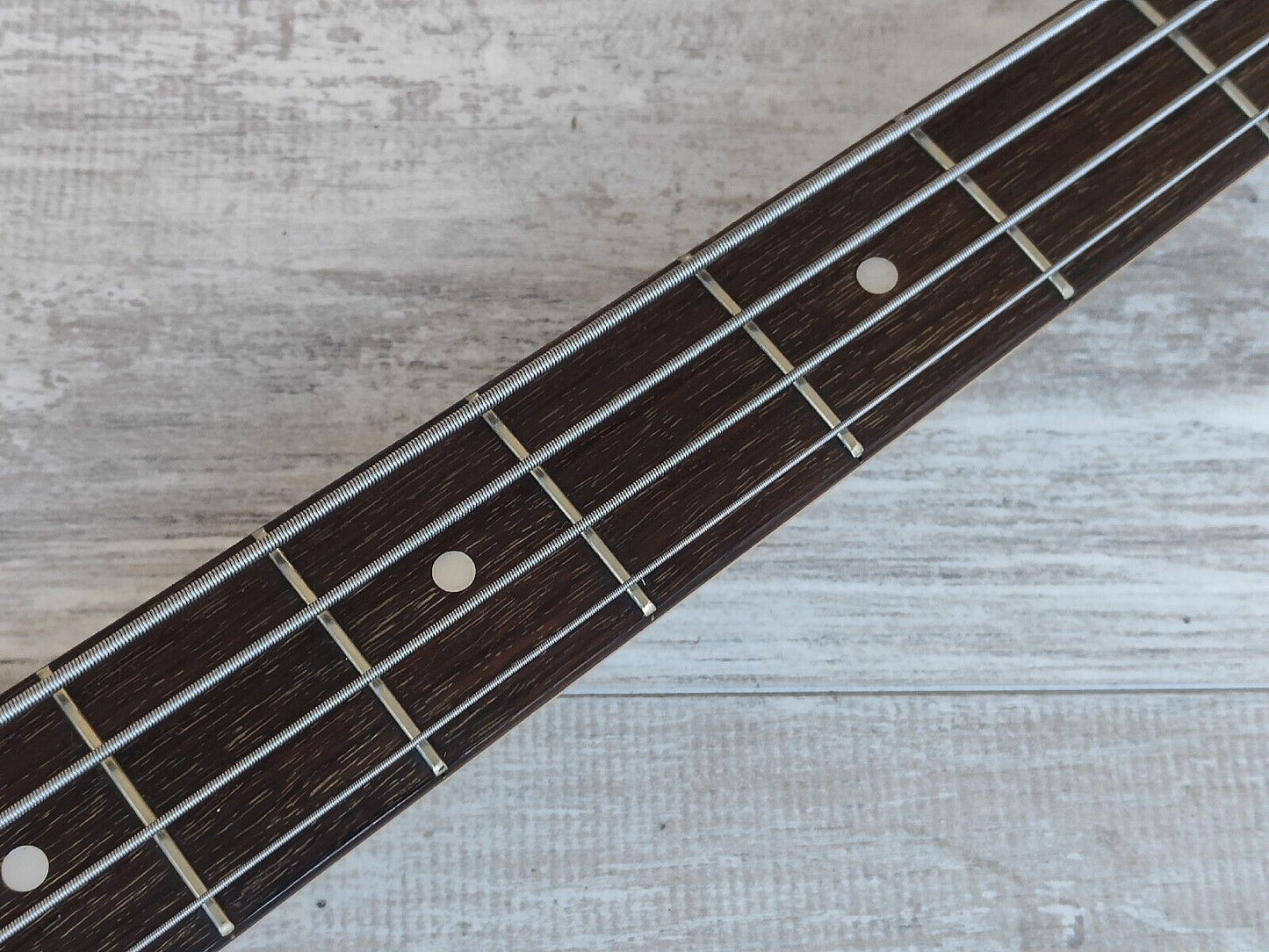 1988 Tokai Japan MJB-70 Triple Pickup Jazz Bass (Pearl White)