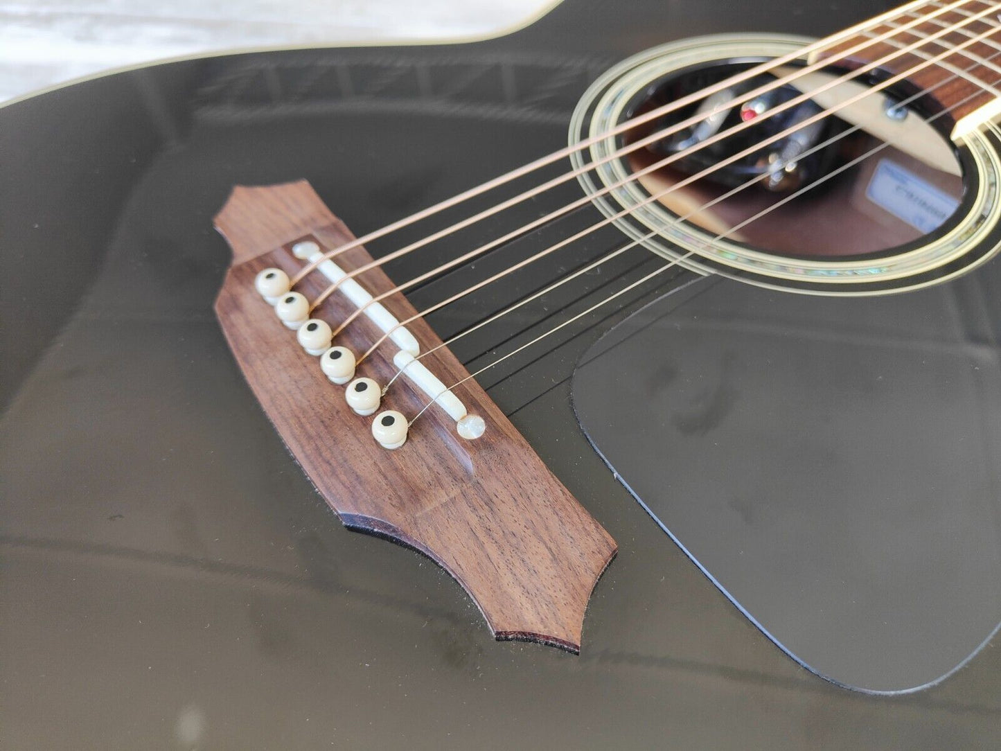 2019 Takamine Japan TDP561C 500 Series Acoustic Guitar w/Tube Preamp (Black)