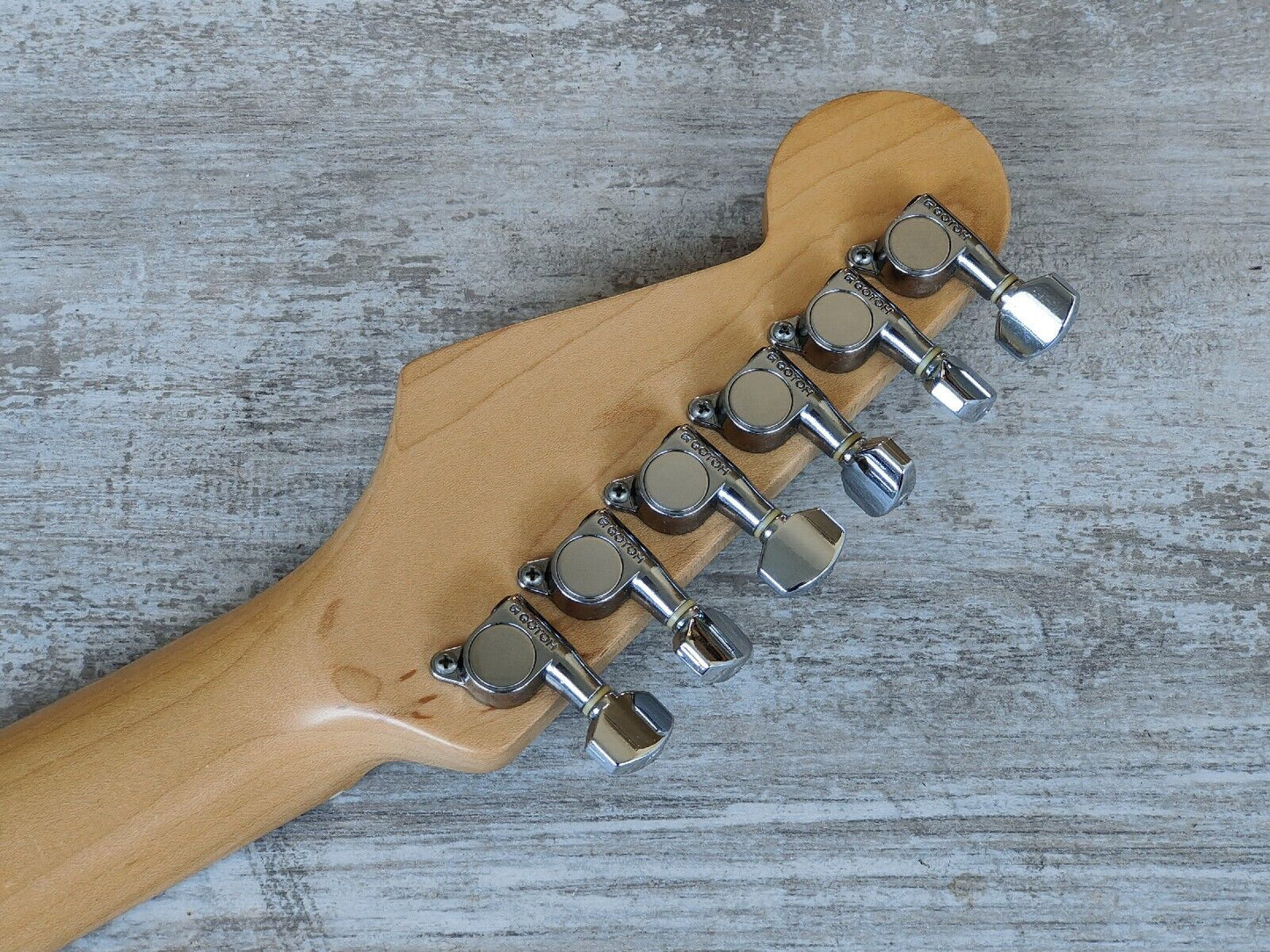 1990's Fender Japan ST-CHAMP Travel Stratocaster (Black)