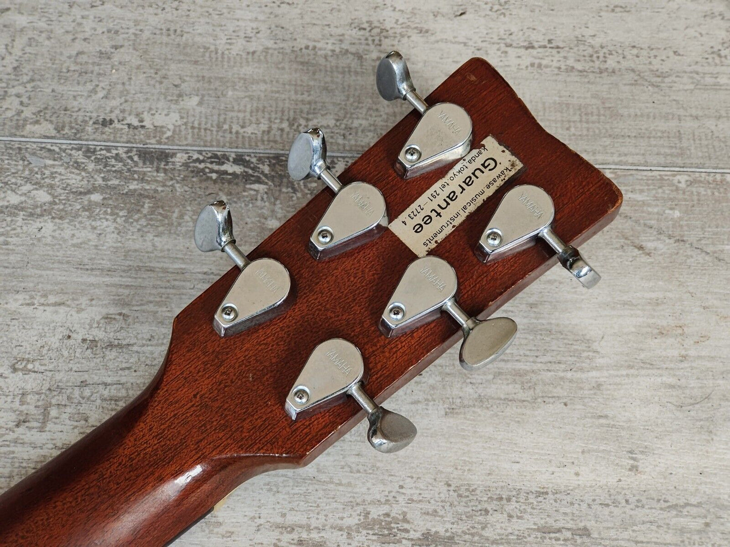 1970 Yamaha FG-500 Red Label Dreadnought Acoustic Guitar