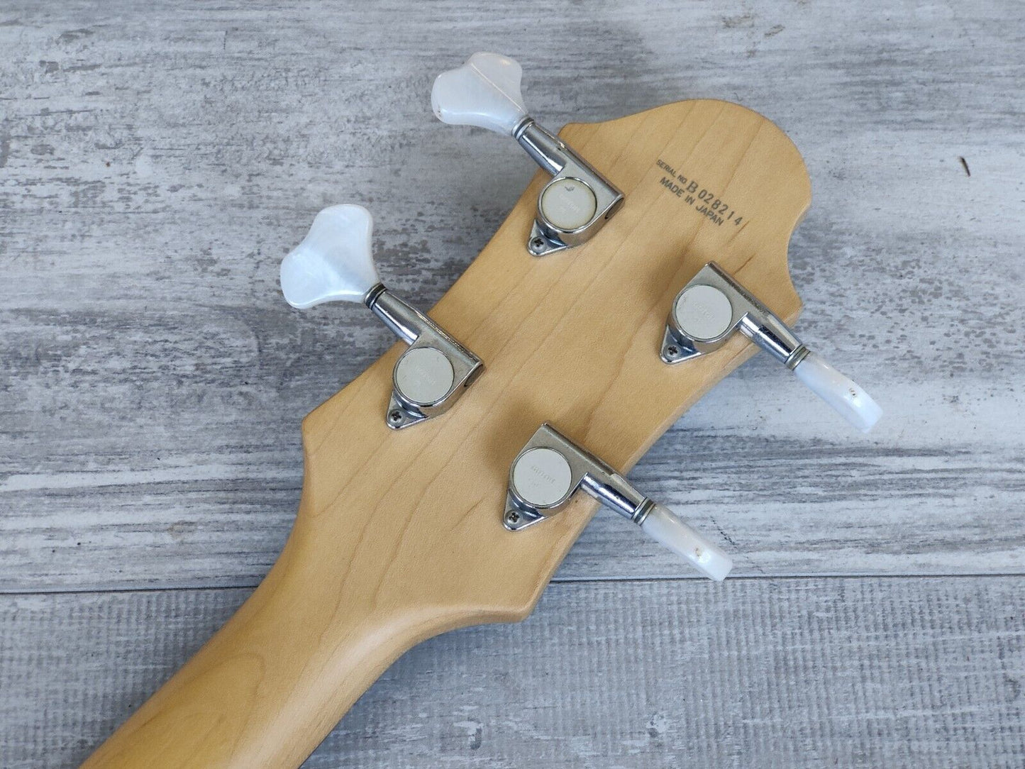 1997 Greco Japan LGB-700 Les Paul Bass (Metallic Silver)