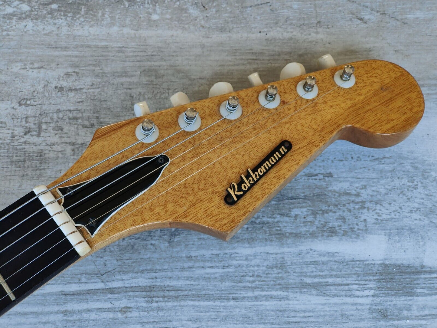 1960's Rokkomann Japan EG-2 Vintage Guitar (Red Sunburst)