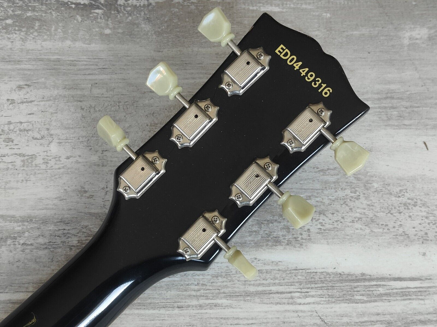 2004 Edwards (by ESP Japan) E-SG-90LT2 Double Cutaway SG (Black)