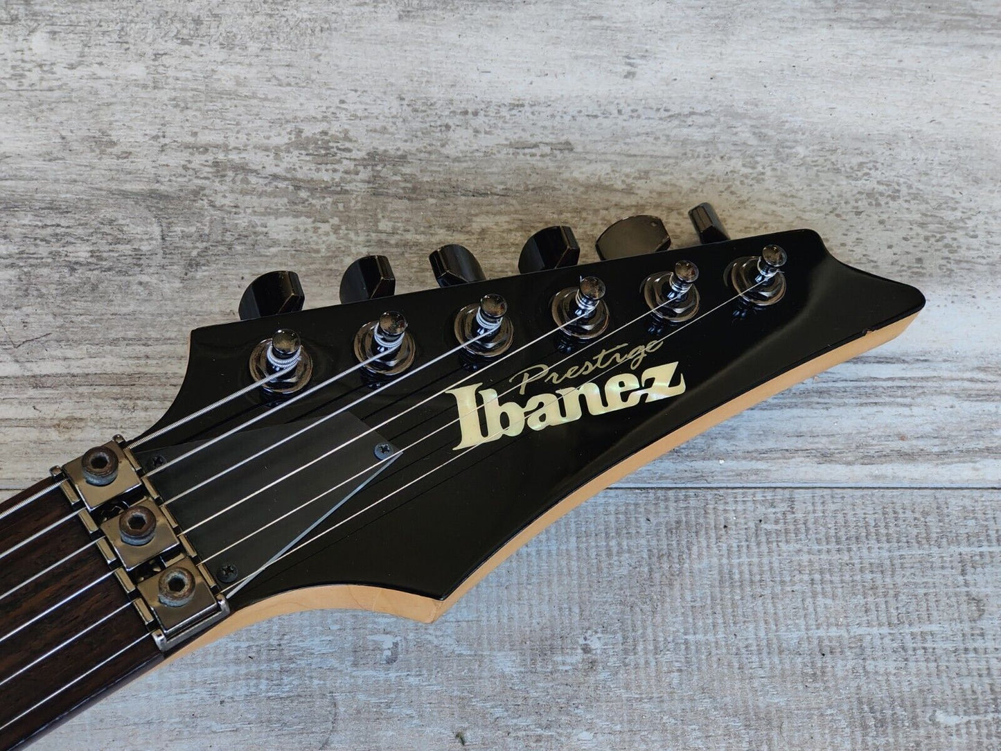 2008 Ibanez Japan S5470 S Series J-Craft Prestige (Transparent Black Sunburst)